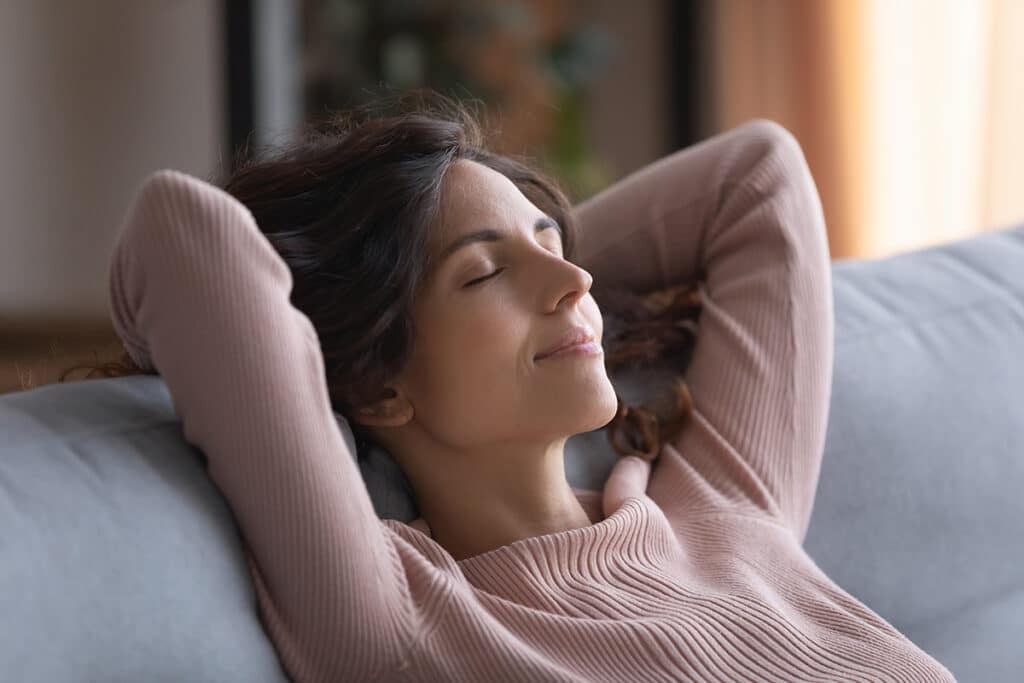 Napping might also be a pleasant way to pass the time after surgery.