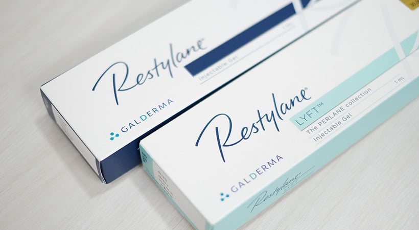 Hyaluronic acid filler, Restylane, is often used at The Naderi Center in Virginia and Maryland