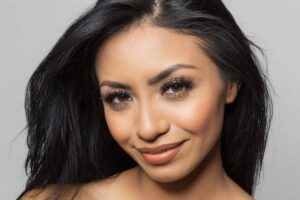 Close-up of Persian woman highlighting rhinoplasty outcome that reflects cultural and aesthetic values