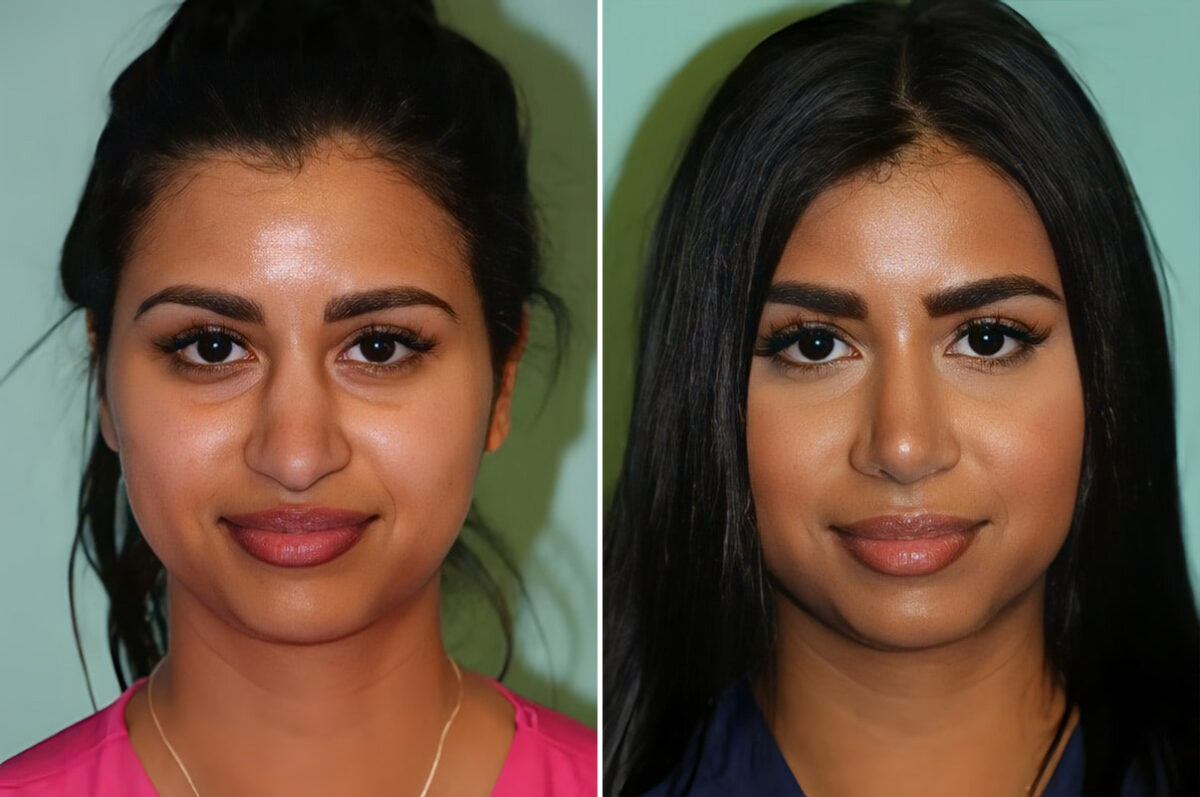 Before and after Rhinoplasty by Dr. Shervin Naderi, Patient 30064