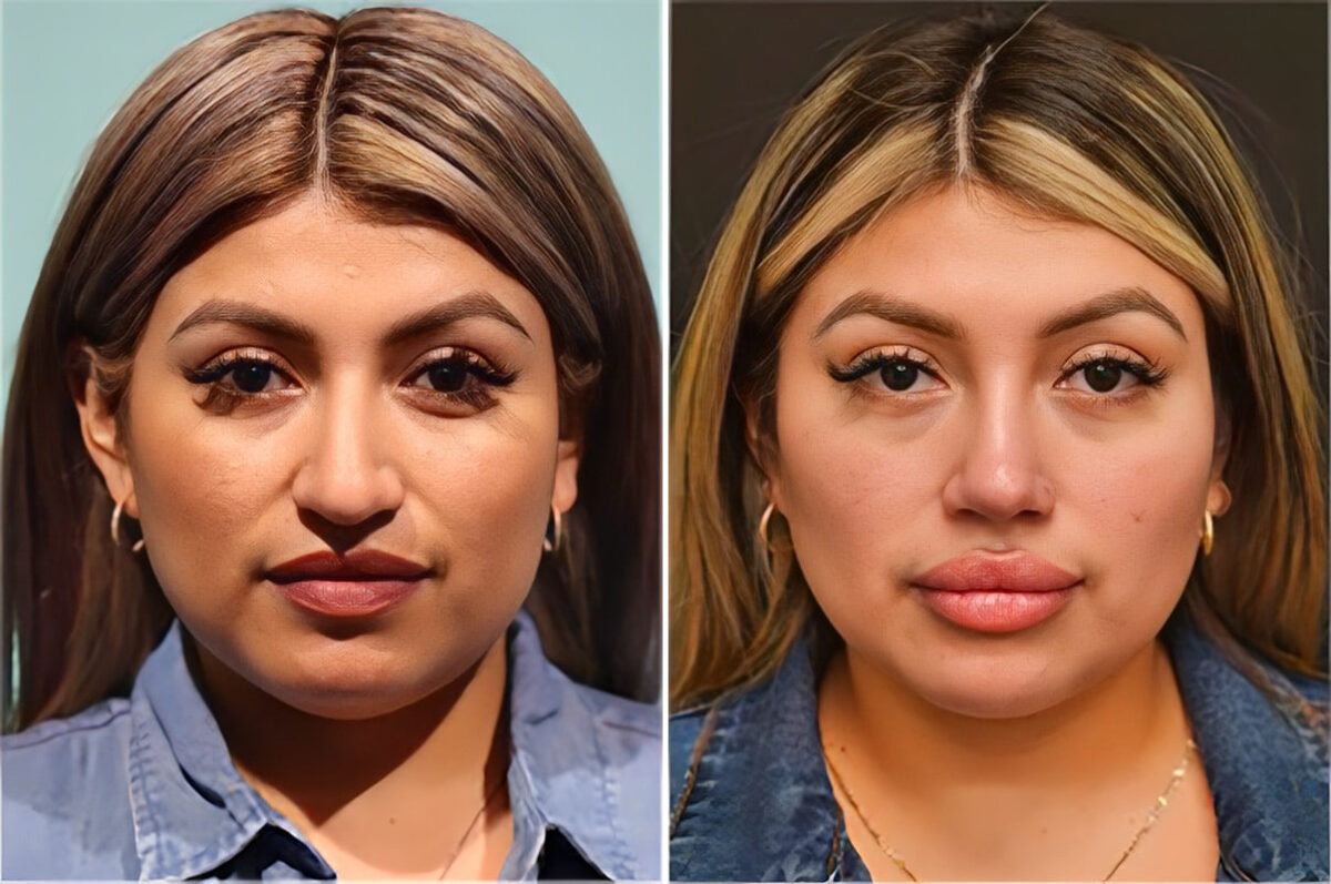 Before and after Rhinoplasty by Dr. Shervin Naderi, Patient 36861